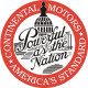 Continental Motors Aircraft Engine Logo Printed Decals