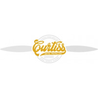 Curtiss Metal Propeller Aircraft Logo 