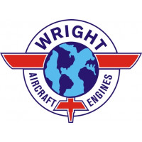 Curtiss Wright Engine Aircraft Logo 