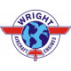 Curtiss Wright Engine Aircraft Logo