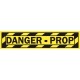 Danger Prop Warning Printed Decals