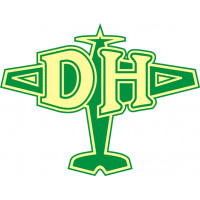 de Havilland Airplane Silhouette Decals