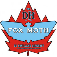 De Havilland Fox Moth Aircraft Logo 