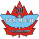 De Havilland Fox Moth Aircraft Logo 