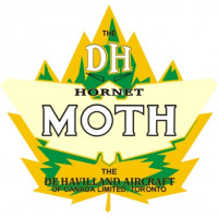 De Havilland Hornet Moth Aircraft Logo 