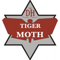 De Havilland Tiger Moth Aircraft Logo