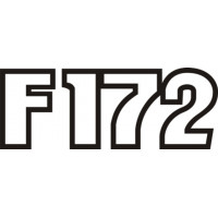 F172 Cessna Skyhawk Aircraft Logo