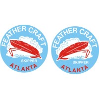 Feather Craft Skipper Atlanta Boat Decals