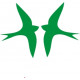 Flying Swift Aircraft Logo