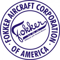 Fokker of America Aircraft Logo 