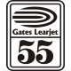 Bombardier Gates Learjet 55 Aircraft Yoke Decals