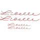 Glasflugel Libelle Sailplane Script Decal 