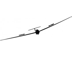Glider Sailplane Logo Decal 