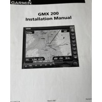 GMX 200 Installation Manual Printed Manuals Rev D Printed Manuals 