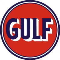 Gulf Petroleum Signs Logo Decals