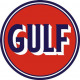 Gulf Petroleum Signs Logo Decals