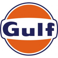 Gulf Vintage 1920's Logo Decals