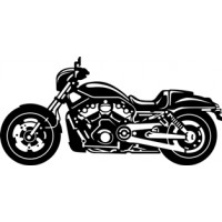 Harley-Davidson VRSC Motorcycle Decals