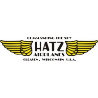 Hatz Airplane Commanding The Sky Aircraft Logo 