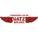 Hatz Biplane Aircraft Logo 