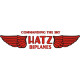 Hatz Biplane Aircraft Logo 