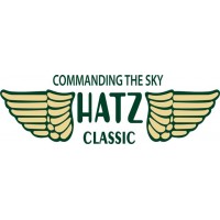Hatz Classic Biplane Aircraft Logo Decal