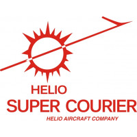 Helio Super Courier Aircraft  Logo 