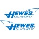 Hewes Tailfisher 17 Fin Boat Logo Decals 