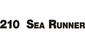 Hewescraft 210 Sea Runner Boat Logo Decals