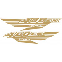 Honda 400 EX Tank Motorcycle Logo  