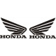 Honda Wings Tank Motorcycle Logo Decals