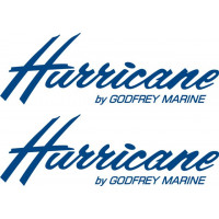Hurricane Boat by Godfrey Marine Boat Decals