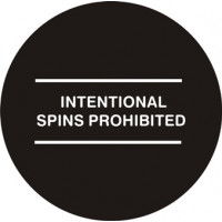 Intentional Spins Prohibited Aircraft Placard 