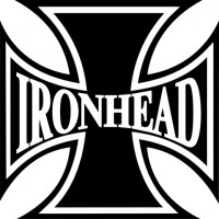 IronHead Iron Cross Motorcycle Helmet Decals 