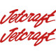 Jetcraft Boat Marine Logo Decals