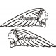 Kawasaki Indian Drifter Motorcycle Tank Logo,Emblem 