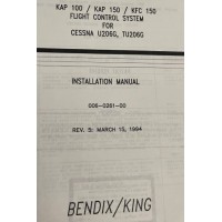 KFC 200 Flight Control System Cessna Models U206F, TU206F Installation Manual