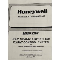King  KAP 100 / KAP 150 / KFC 150  Flight Control System  for Cessna Models 208, 208A, and 208B  Installation Manual 