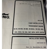 King KFC 200 Flight Control System for Beechcraft Barons Installation Manual 006-0200-02