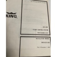 King KFC 200 Flight Control System for Cessna 421C Installation Manual Printed 