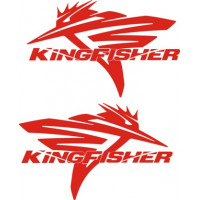 Kingfisher Boat Logo Decals