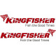 Kingfisher Fish The Good Times Boat Logo