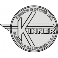 Kinner Airplane Motor Emblem 