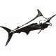 Laughing Marlin Fish Logo Decals