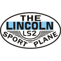 Lincoln Sport Biplane Aircraft Logo 