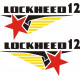 Lockheed 12 Junior Electra Aircraft Logo 