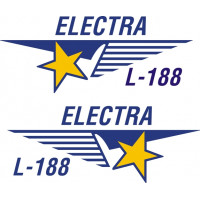 Lockheed L-188 Electra Aircraft Logo 