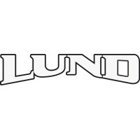 Lund Vintage Fishing Boat Logo Decals