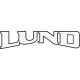 Lund Vintage Fishing Boat Logo Decals 