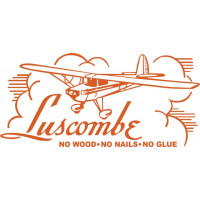 Luscombe No Woods,No Nail,No Glue Aircraft Logo  